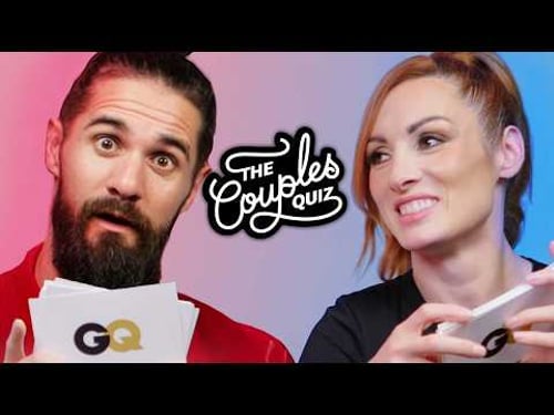 WWE Superstars Seth Rollins & Becky Lynch Take a Couples Quiz