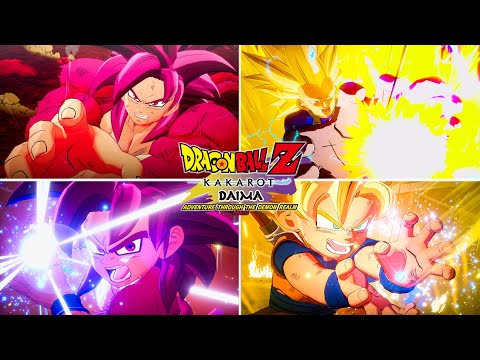 Dragon Ball Z: Kakarot Daima - New All Animated Finishes & Daima DLC Endings (4K 60FPS)