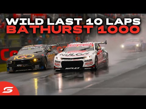 Last 10 Laps From That EPIC Repco Bathurst 1000 Finish | 2025 Repco Supercars Championship