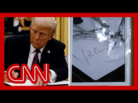 Trump claims he's cancelling anything Biden signed via autopen