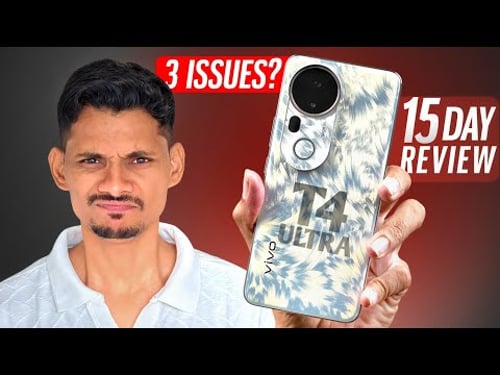 Vivo T4 Ultra Review after 15 Days - 3 Problems hai ?? 😱