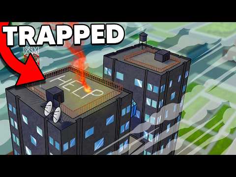 TRAPPED on the HIGHEST Building in Project Zomboid