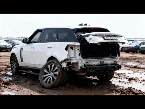DE CHATARRA TRAS EL ACCIDENTE: ¡RECUPERACIÓN DEL RANGE ROVER Y BMW M4, VALOR RESTAURADO AL MÁXIMO!