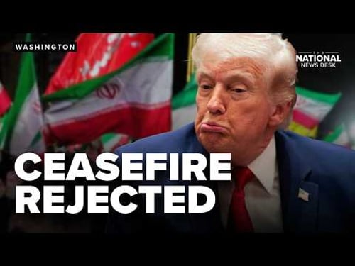 Iran DISMISSES Trump’s CEASEFIRE plan