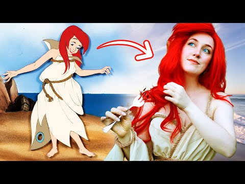 What did Ariel ACTUALLY wear on the beach? || Historically Accurate Little Mermaid Dress