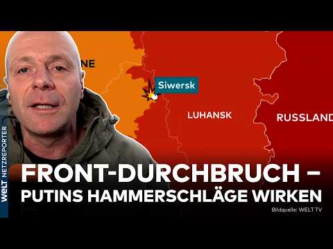 PUTINS KRIEG: Brutaler Brennpunkt ‒ Uneinnehmbare Donbass-Festung Siversk doch an Russen gefallen?