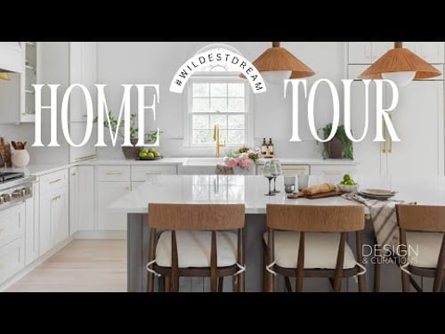 Project #WildestDream | Kitchen, Dining & Living Room Renovation | Organic Modern House Tour