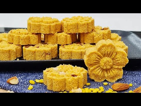 澳门杏仁饼 Macau Almond Cookies|无白油,外酥内松|年饼食谱|No shortening, Flaky outside sandy inside|CNY Recipe
