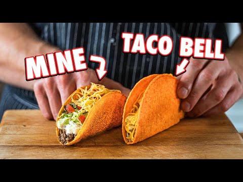 Making Taco Bell Doritos Locos Tacos At Home | But Better