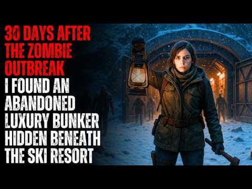 30 Days After the Zombie Outbreak I Found an Abandoned Billionaire’s Bunker Hidden Under Ski Resort