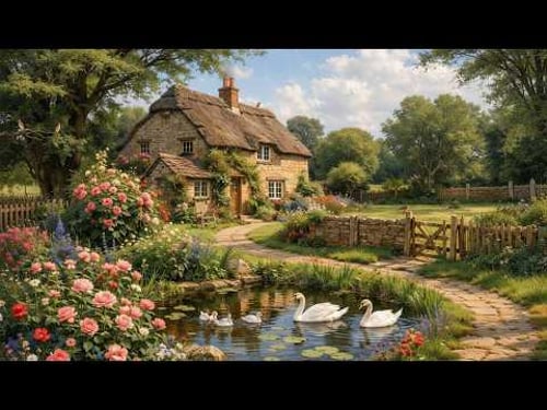 Tour This Magical Stone Cottage Right by the Pond | 8K Walkthrough | The Ultimate Cozy Dream Home