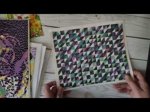 МОИ РАБОТЫ ЗА 2024 ГОД | АЛМАЗНАЯ МОЗАИКА/ВЫШИВКА