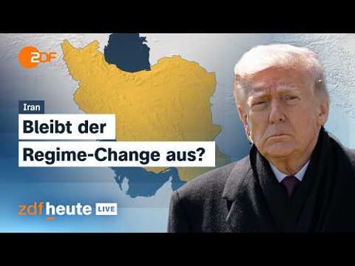 Iran-Krieg: Regime-Sturz nicht in Sicht, Trump droht mit US-Angriff auf South Pars | ZDFheute live