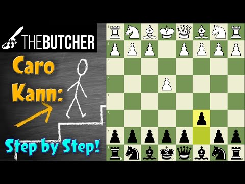 Complete Guide Through Caro Kann for Black! Step by Step!!