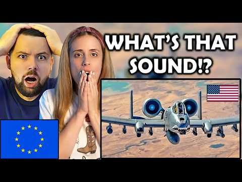 European Girl Reacts to the A-10 Warthog for the First Time
