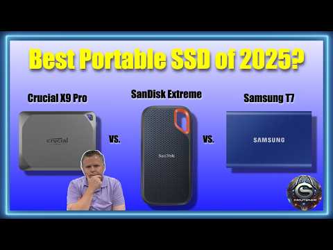 Crucial X9 Pro vs SanDisk Extreme vs Samsung T7 | Best Portable SSD of 2025?