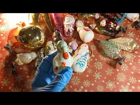 Советские елочные игрушки, пополнение в коллекцию