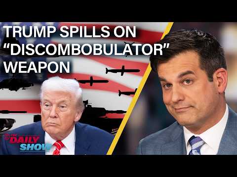 Trump Brags About Secret “Discombobulator” Weapon Amid Global Epstein Fallout | The Daily Show