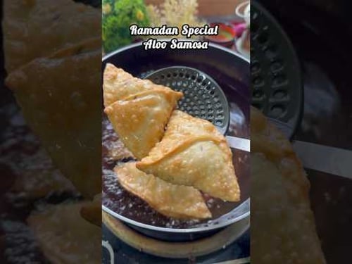 Aloo Samosa 🥰 #food #recipe #yescanicook #ramadanrecipes #ramadanspecial #aloosamosa #samosa