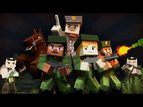 Steve Went To The Army - Alex and Steve Life FULL MOVIE (Minecraft Animation)