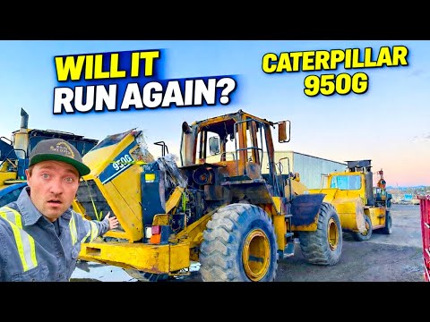 CAN I MAKE THIS BURNED CATERPILLAR 950G RUN AGAIN ?????