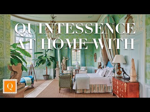 At Home with Timothy Corrigan at his French country home Château de la Chevallerie