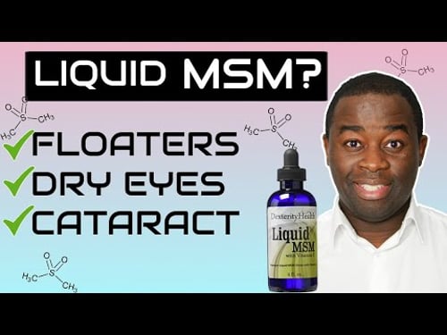 Liquid MSM For Eyes And Floaters - Is It Worth It?