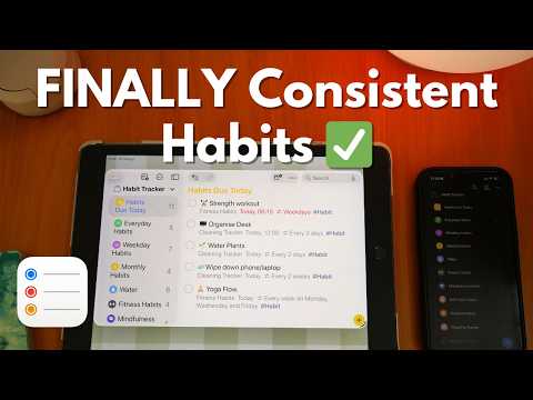Turn Apple Reminders into the Perfect Habit Tracker (Daily Routine Hack)