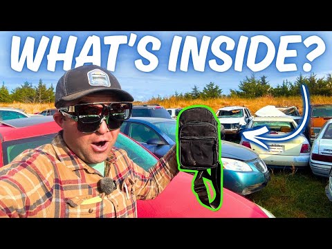 I Found Knives, Money, Jewelry, SILVER & More in these Abandoned Cars! (Junkyard Treasure Hunt)