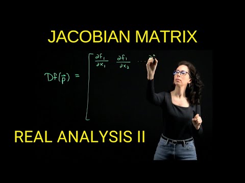 The Jacobian Matrix, Real Analysis II