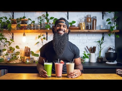 3 Healthy High Protein Vegan Smoothie I Drink ALL the time (NO PROTEIN POWDER!)
