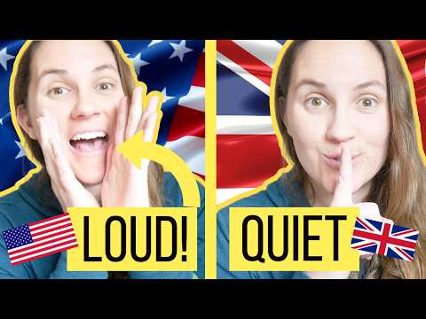 Brits talk. Americans YELL. here's (the actual reason) why.