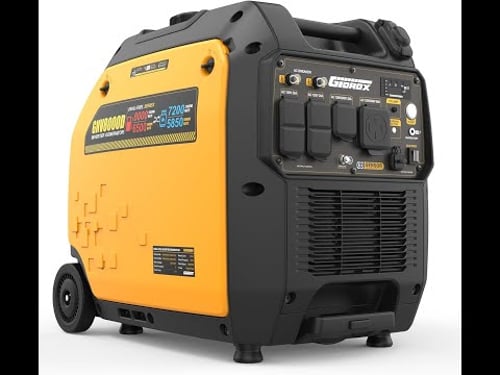 Cyber monday deals: Gidrox 8000W Dual Fuel Inverter Generator — Gas & Propane, Super Quiet & RV!