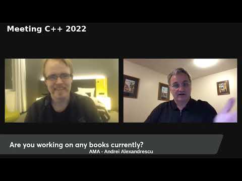 AMA with Andrei Alexandrescu at Meeting C++ 2022