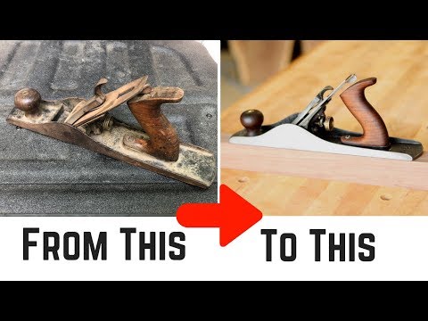 Hand Plane Restoration // How To