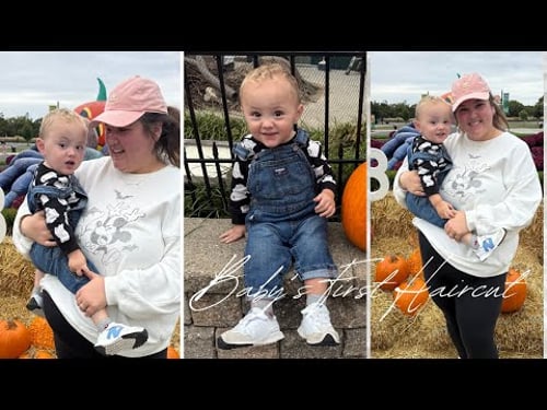 Our 2nd Baby’s First Haircut Vlog 💖