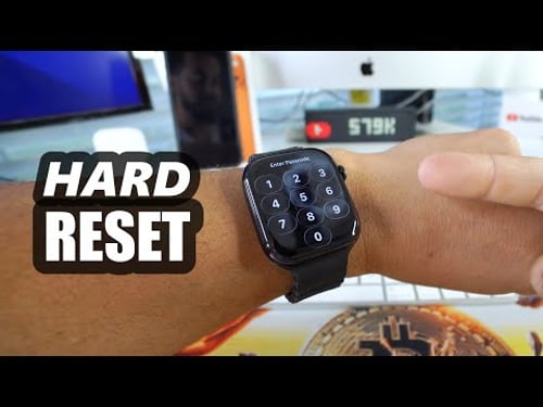 How To Hard Reset your Apple Watch Series 11 - Factory Reset
