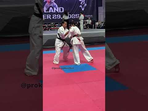 -65kg Morgane Pistarino (Reunion) - Anisa Bregieth (Germany, aka) WKB World Kyokushin Championship