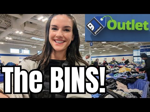 Thrift with Me at the Goodwill BINS to Find clothes to SELL ONLINE eBay & Poshmark for a PROFIT!