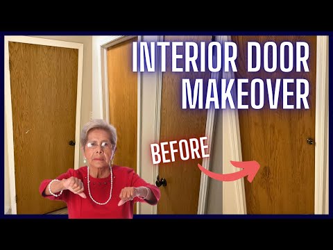 Interior Door MAKEOVER ✅ Make Your CHEAP HOLLOW CORE Doors Look EXPENSIVE 💲 DIY Tutorial #budget