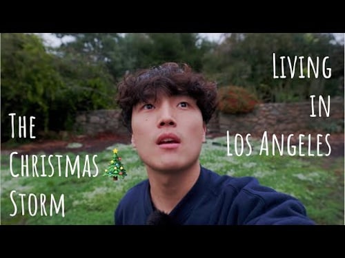Surviving a Christmas storm in LA