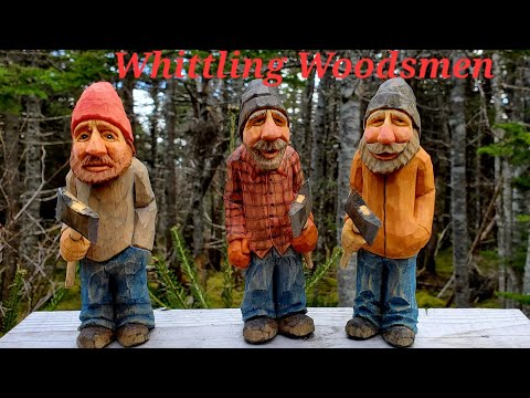 Whittling a Woodman