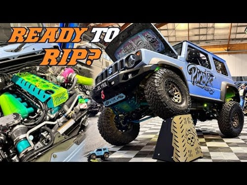 SEMA BUILD OR DOES IT ACTUALLY RUN AND DRIVE? JELYROL 2.0 BUILD!