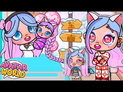 😱 ВЫПИСКА С РОДДОМА👶ИСТОРИЯ в AVATAR WORLD 💕 РУТИНА СЕМЬИ 🍼 ЛЫЖИ ОБНОВЛЕНИЕ СЕРИАЛ