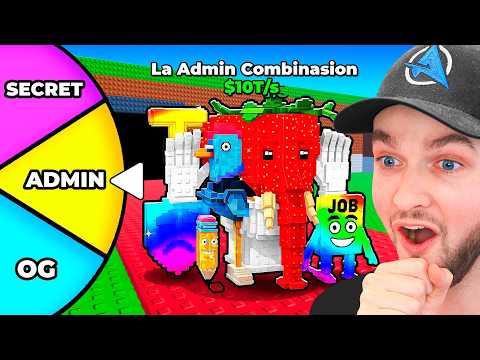 Starting Over But ADMIN Picks My Brainrots..