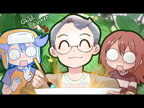 Getting SCHOOLED By A Ghibli Background Artist