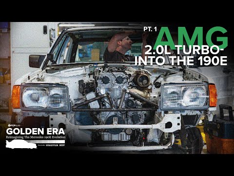 Squeezing A Turbocharged 2.0L AMG Engine Into A Mercedes 190E - FCP Euro's Golden Era Project Pt. 1