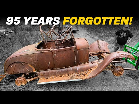 How I Restored a 95-Year-Old Hot Rod Door Pulled from the Forest!