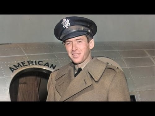 Pilot WW2 - Actor Jimmy Stewart - Forgotten History