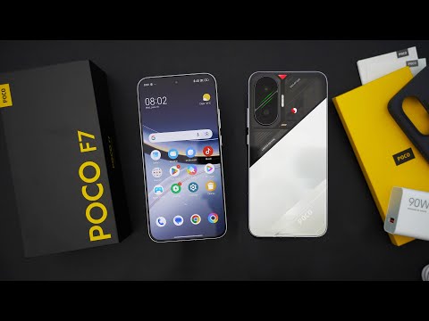 POCO F7 Unboxing, Hands-On & First Impressions! (Limited Edition Silver)